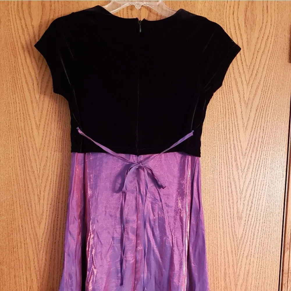 Lovely Brooke Lindsay Girls Purple Dress Sz 14